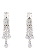 Alessandra Rich Earrings — Clear