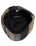 Dolce & Gabbana HAT10042 Distressed Denim Flat Cap — Brown