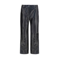 Magda Butrym Leather Trousers — Black