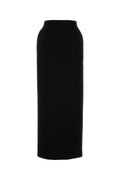 Balenciaga Wool Pencil Skirt — Black