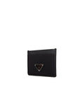 Prada Leather Card Case — Black