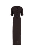 Tom Ford Belted Shirt Dress Dress — Brown