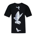 3.Paradis Bird-Print T-Shirt — Black