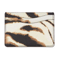 Ganni Bou Zebra Card Case — Ivory