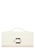 Roger Vivier Leather Wallet — White