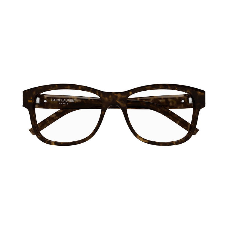 Saint Laurent SLM132005 Tortoiseshell Acetate Eyeglasses — Brown