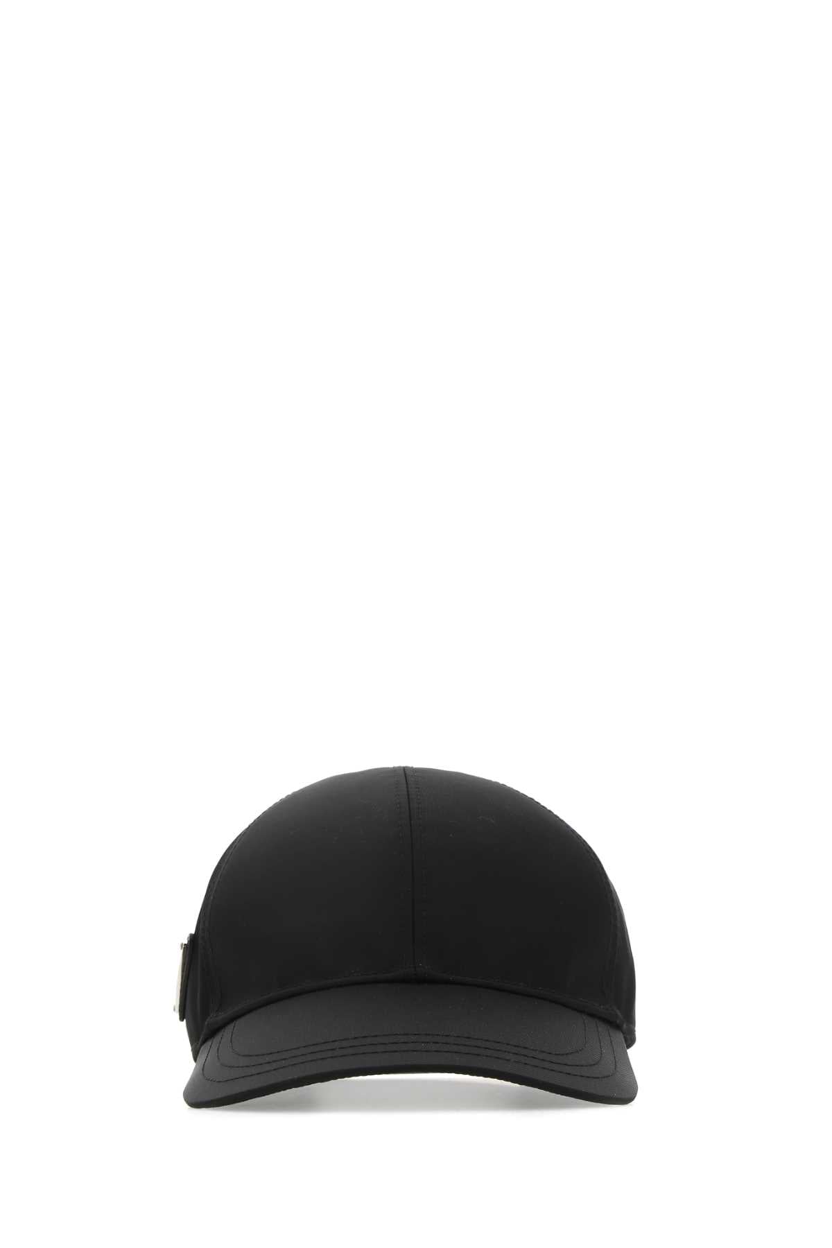 Prada CAP Recycled Nylon Baseball Cap — Black