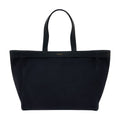 Anine Bing Calfskin Leather Tote Bag — Navy