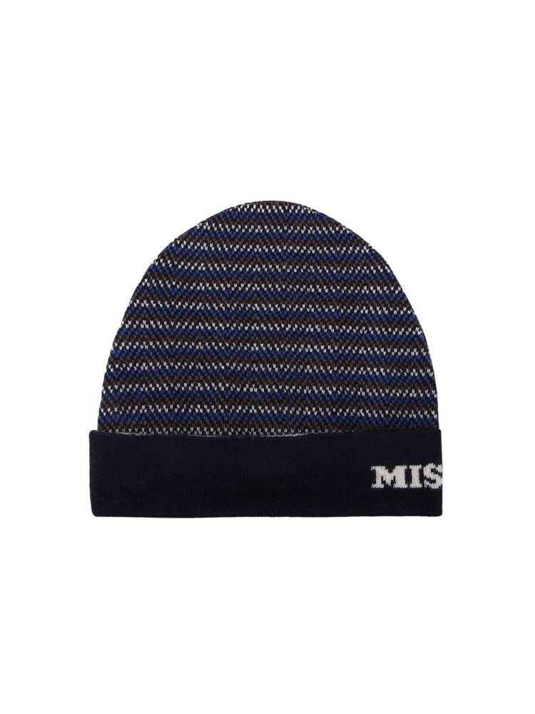 Missoni CP00WOUA491_0003_ONESIZE_Missoni Wool Knit Beanie — Black