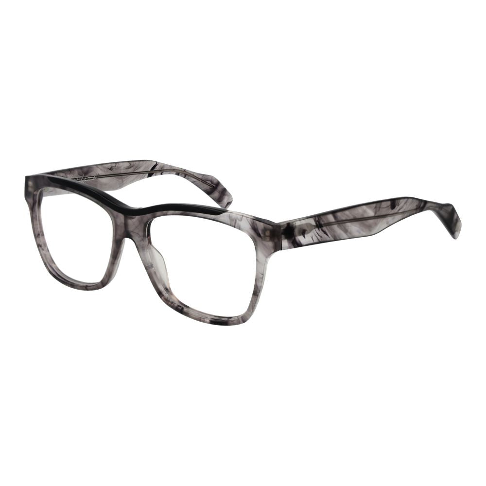 Yohji Yamamoto YO-1035550 Gray Acetate Eyeglasses — Gray