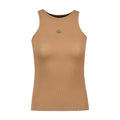 Vivienne Westwood Logo-Embroidered Viscose Tank Top — Brown