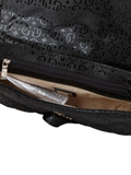 Guess Libby Flap Crossbody Bag — Black