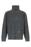 Maison Margiela Ribbed Sweater — Gray