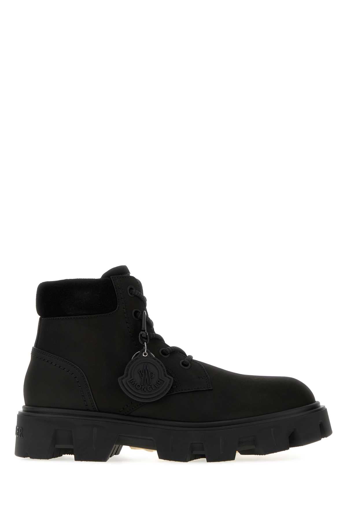 Moncler Peak City Ankle Boot — Black