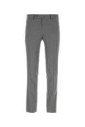 Pt Torino Stretch Virgin Wool Trousers — Gray