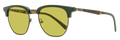 Ferragamo SF307S Square Brow Line Sunglasses — Green