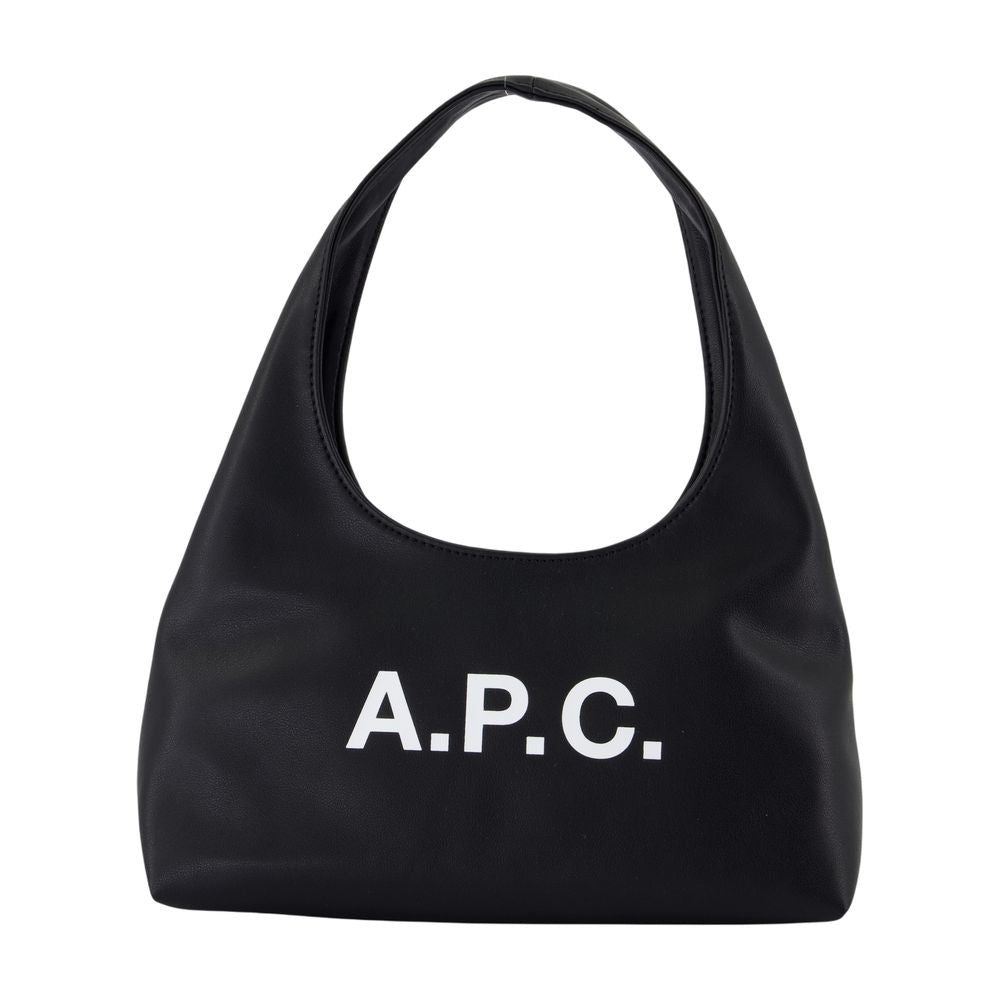 A.P.C. Baby Ninon Shoulder Bag — Black