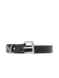 Guess Logo-Embellished Polyester Belt — Black