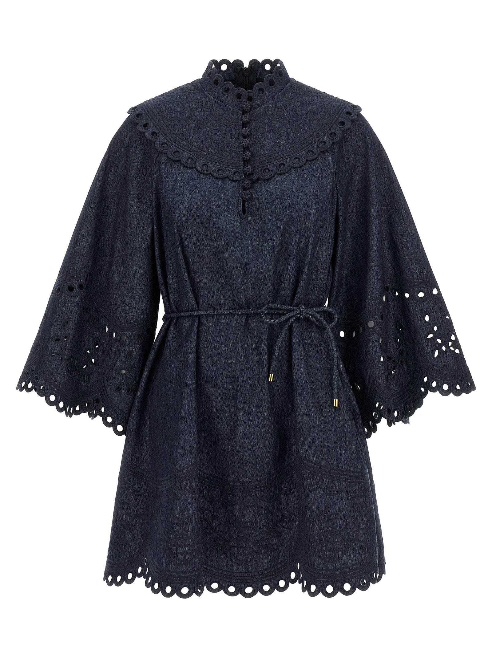 Zimmermann Mahon Dress — Navy