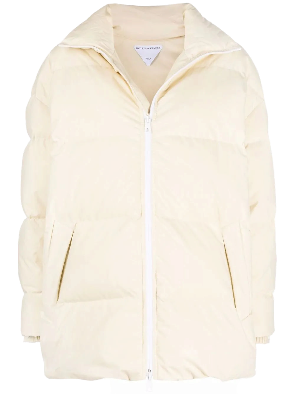 Bottega Veneta Oversized Padded Down Jacket — White