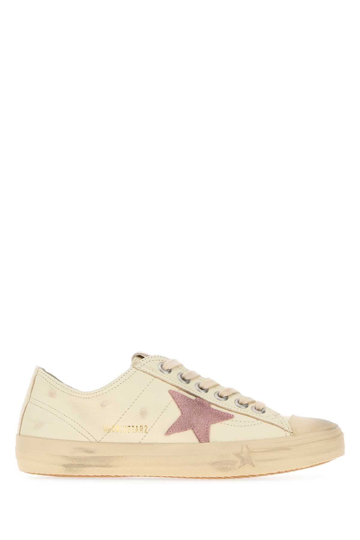 Golden Goose Deluxe Brand V-Star 2 Sneaker — Beige