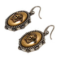 Versace Lion Head Medusa Earrings — Multicolor