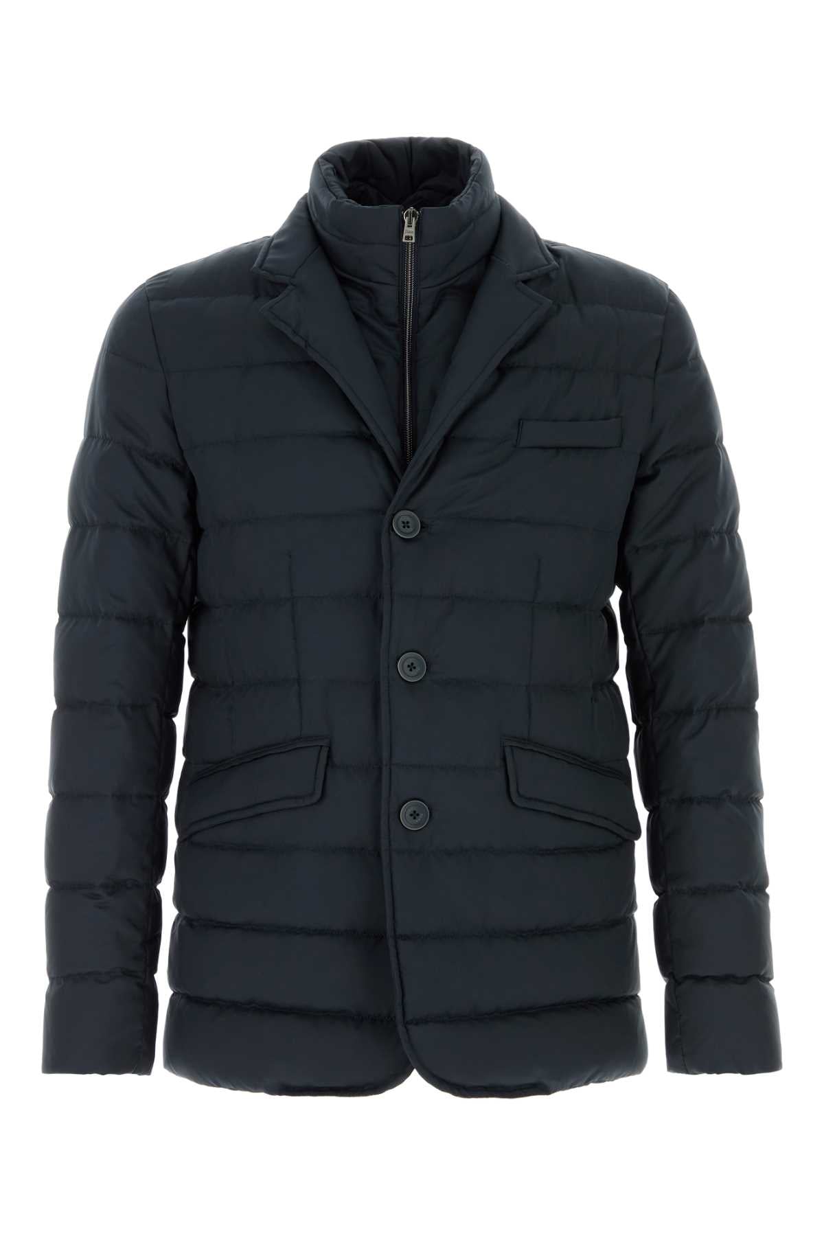 Herno Down Jacket — Navy