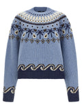 Alanui Sweet Winter Sweater — Blue