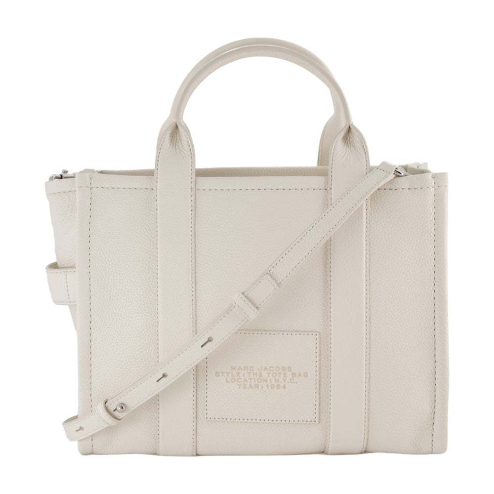 Marc Jacobs Leather Tote Bag — White