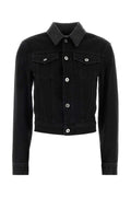 Bottega Veneta Cotton Denim Jacket — Black
