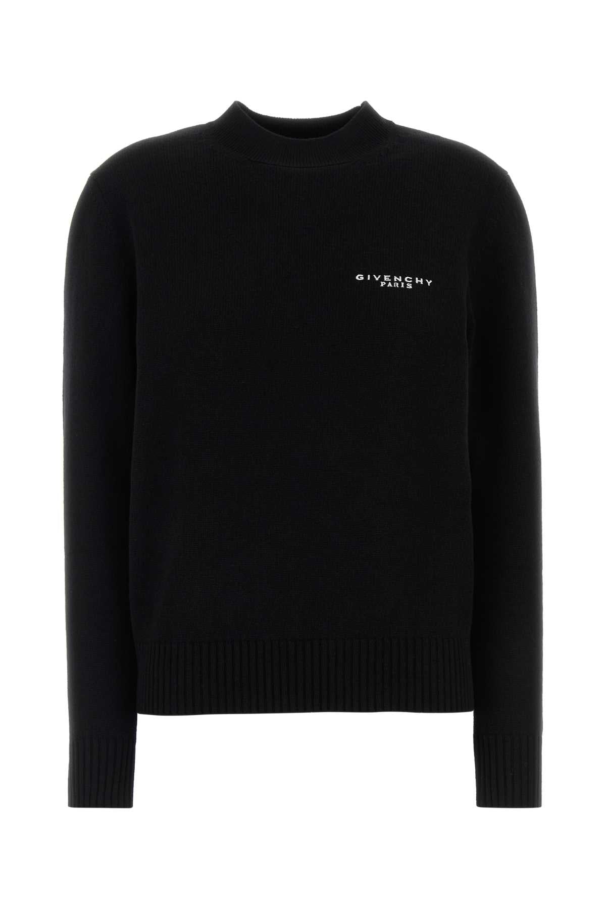 Givenchy Crew Sweater — Black