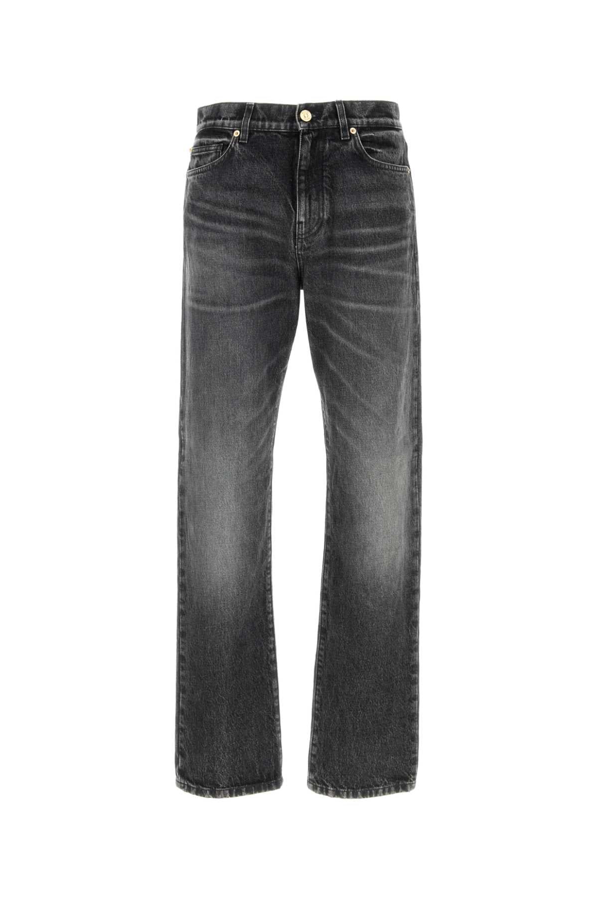 Versace Denim Jeans — Black