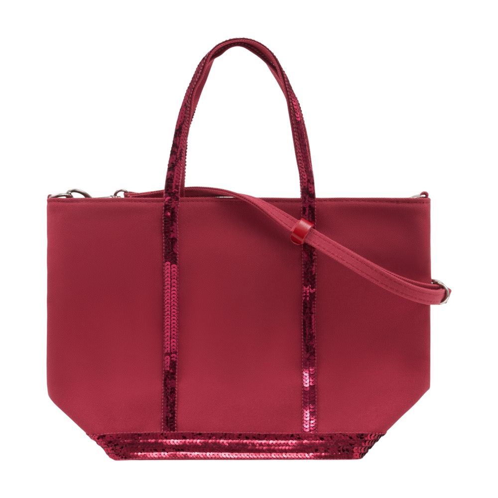 Vanessa Bruno Shopping Tote Bag — Burgundy