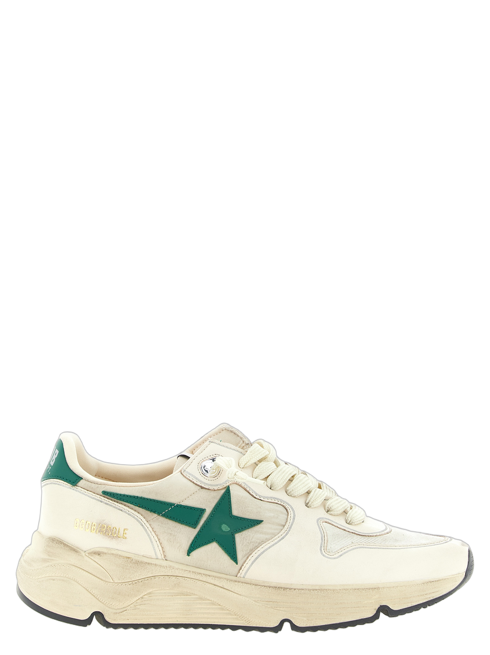 Golden Goose Running Sole Sneaker — Beige