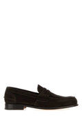 Church'S Suede Loafer — Brown