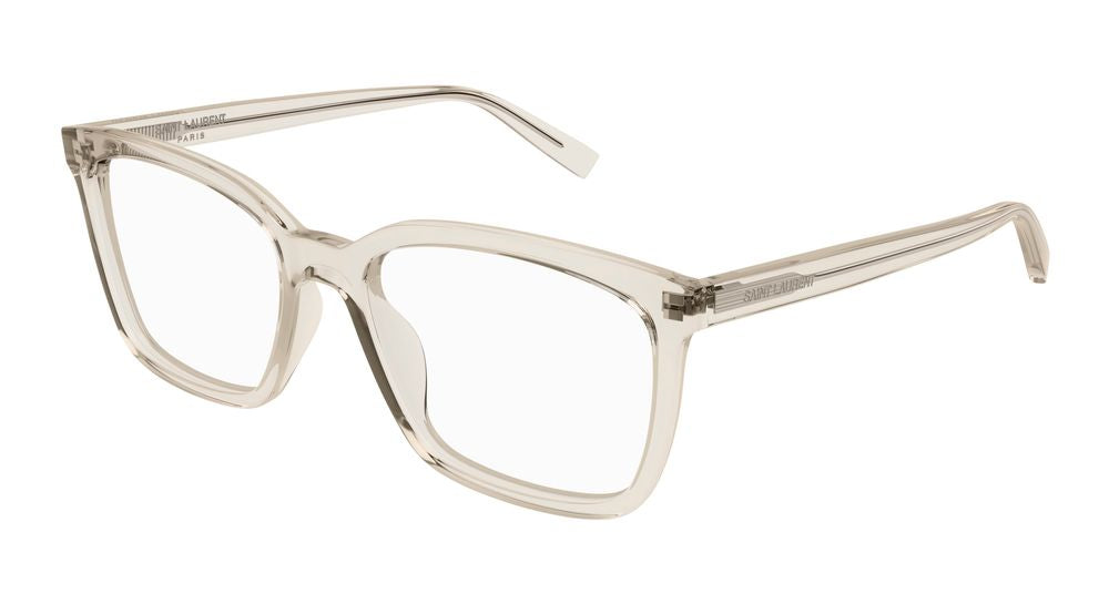 Saint Laurent SL Eyeglasses — Beige