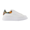Alexander McQueen Oversized Leather Sneaker — White