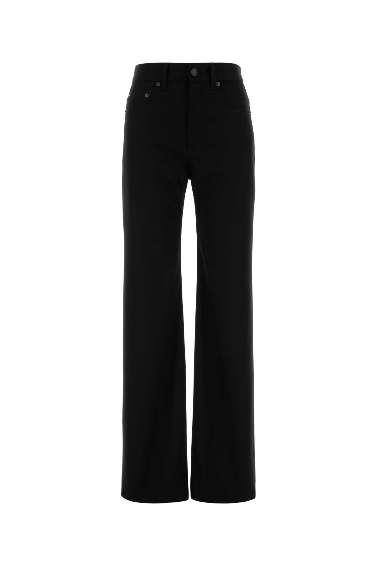 Balenciaga Wool-blend Trousers — Black