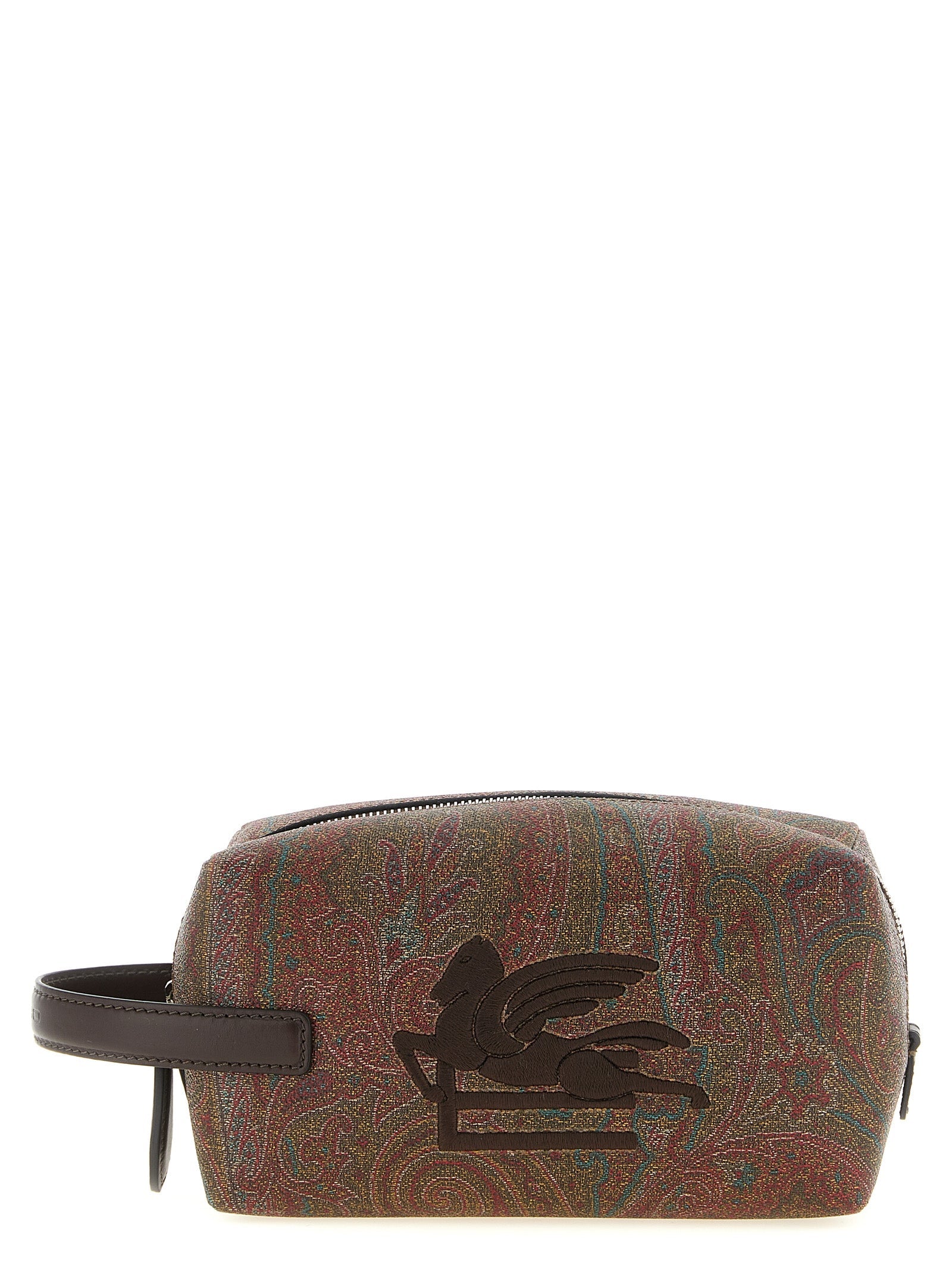 Etro Travel Wallet — Brown