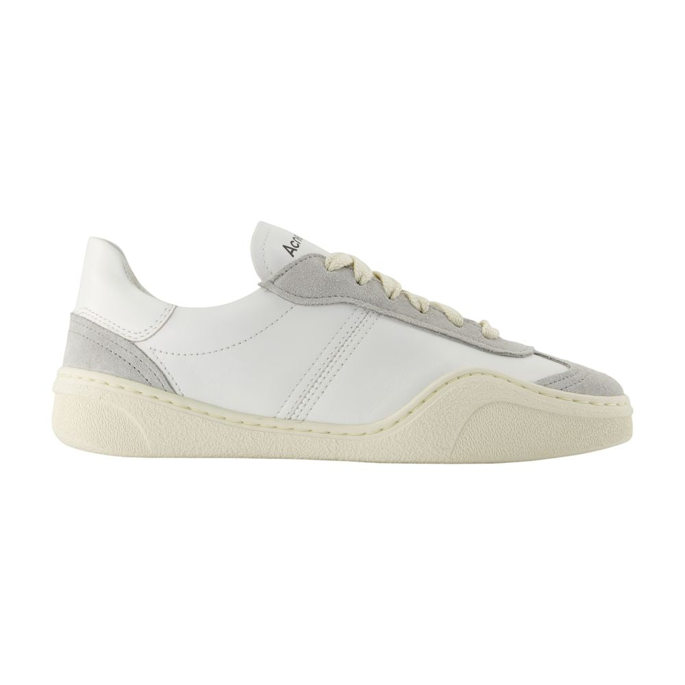 Acne Studios Lambskin Leather Sneaker — White