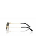 Tiffany TF Gold Metal Sunglasses — Gold