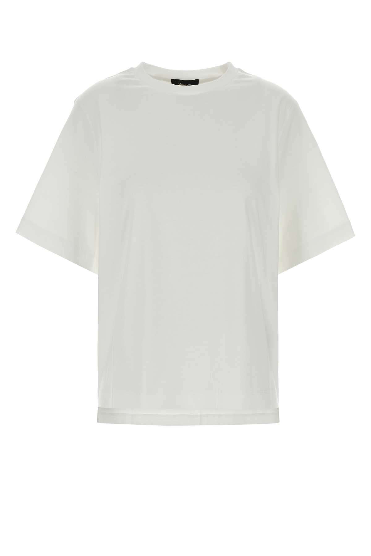 Herno Laminar Cotton T-shirt — White