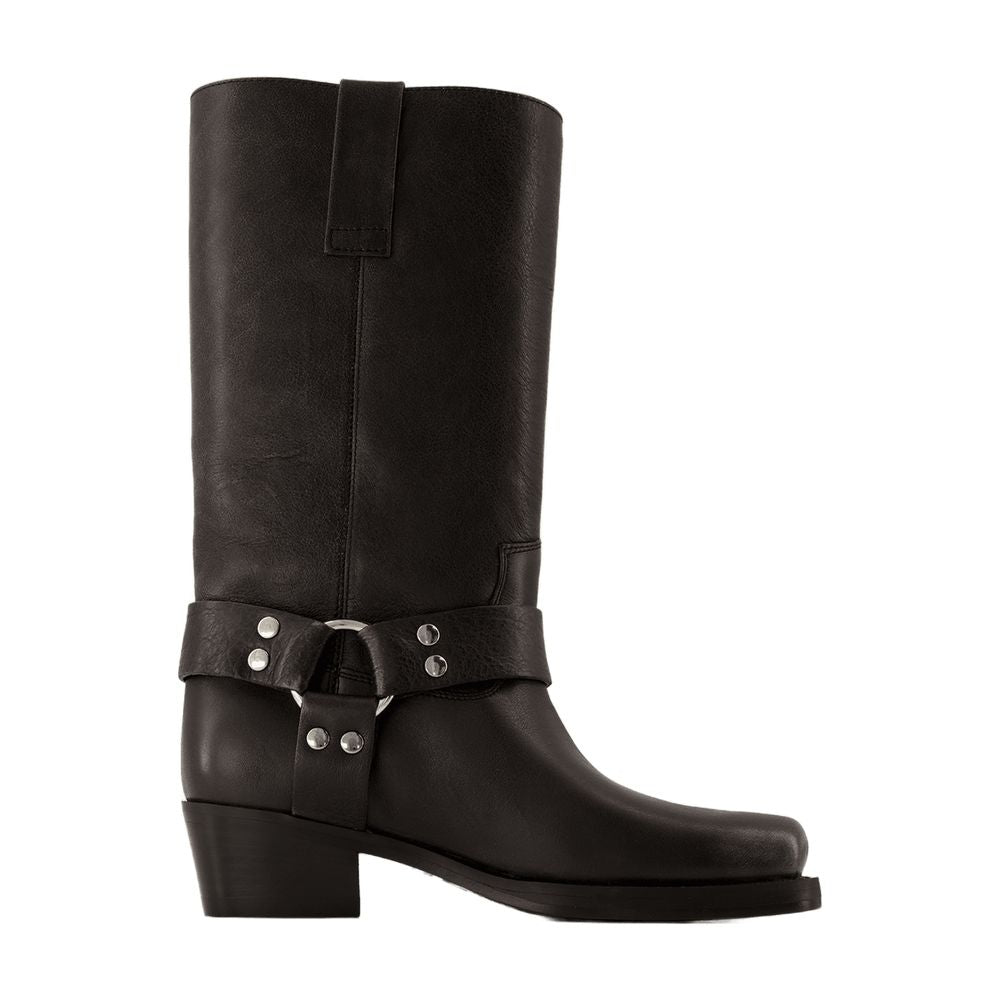 Paris Texas Roxy Boot — Black