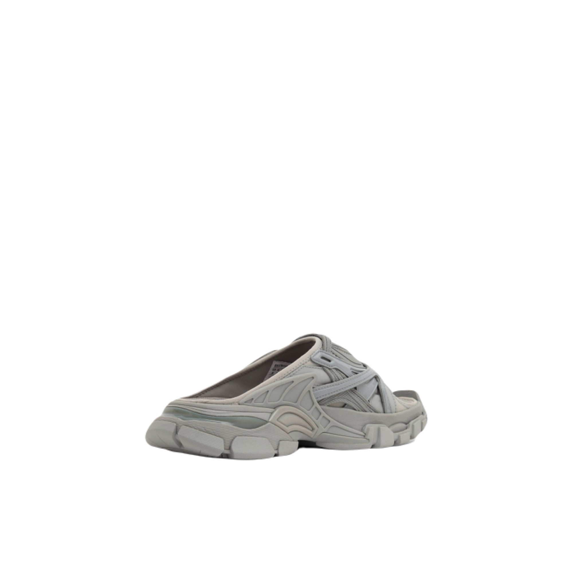 Balenciaga Track Sandal Slide — Gray