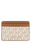 Michael By Michael Kors Holder Card Case — Beige