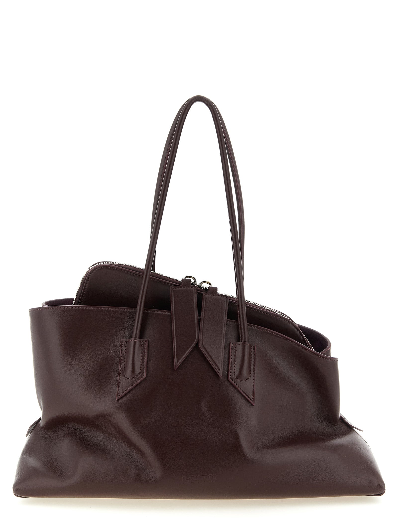 The Attico Shoulder Bag — Purple