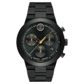 Movado Fusion Watch — Black