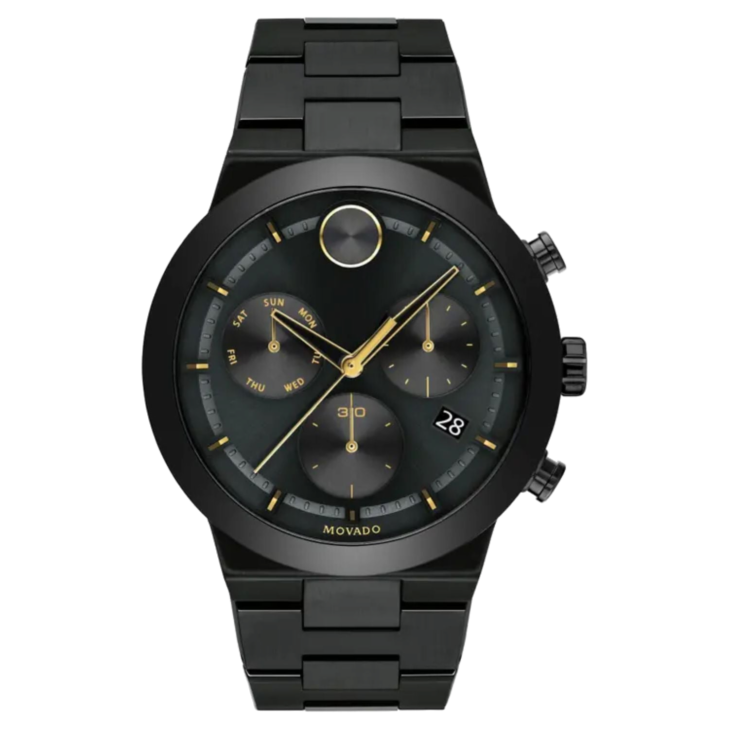Movado Fusion Watch — Black