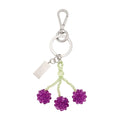Cherries Keychain - Mm6 Maison Margiela Plastic Purple Accessories / Keychains