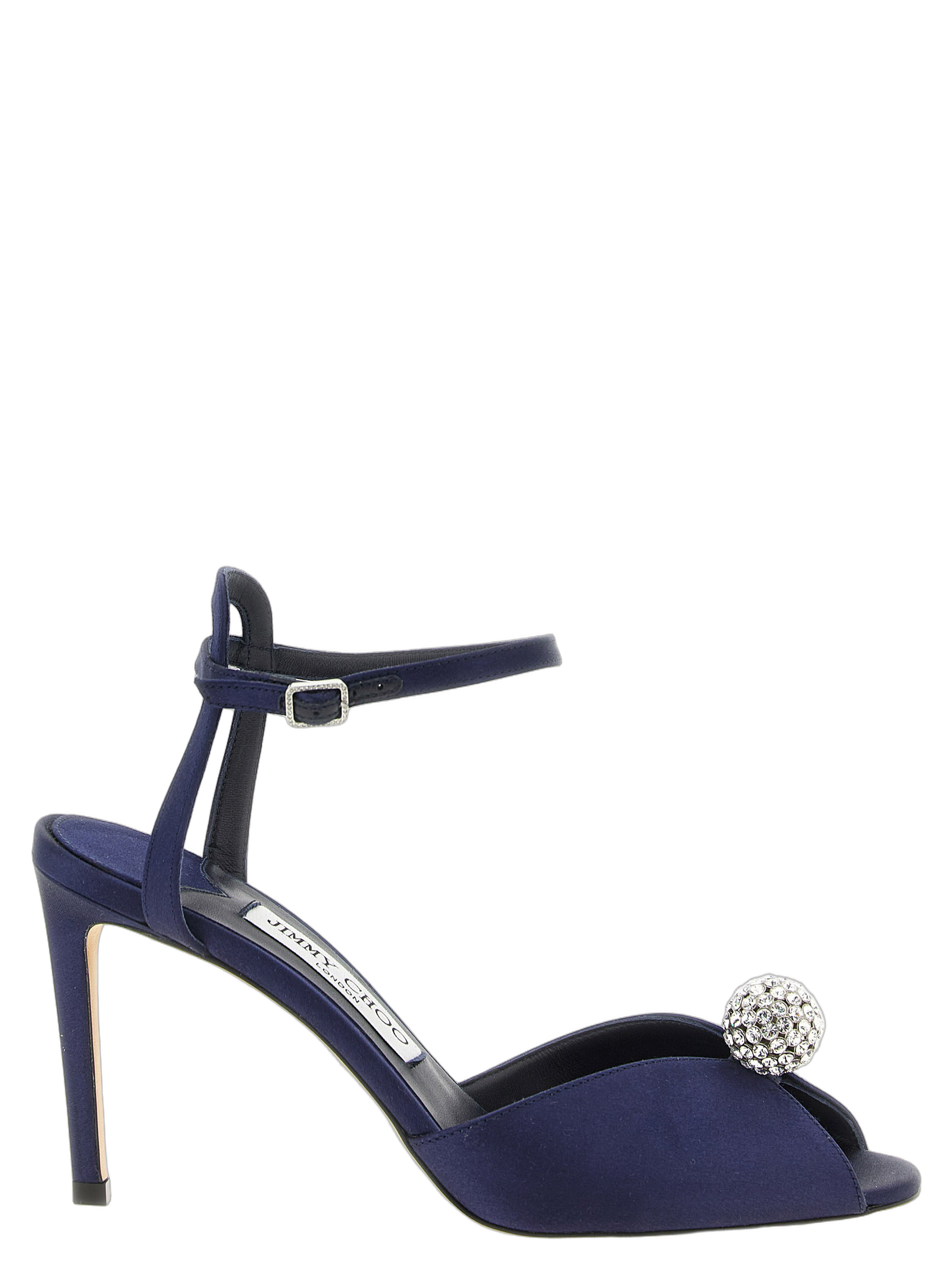 Jimmy Choo Sacora Heel — Navy